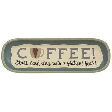 A Grateful Heart Coffee Tray - The Fox Decor